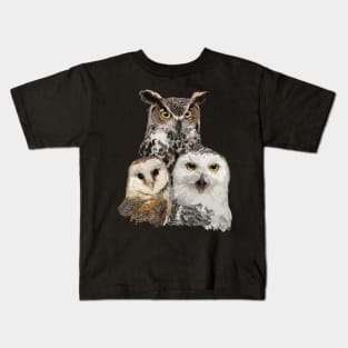 Owls and owl Kids T-Shirt